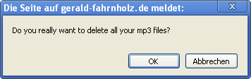 javascript confirm dialog