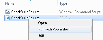 start powershell script